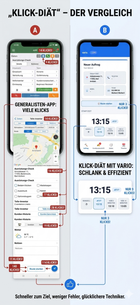 Vario Suite Software für Rohrreiniger, Rohr- Kanaltechnik, Dienstleister